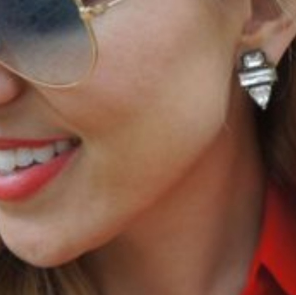 Silpada KR collection crystal clear earrings - Picture 3 of 4